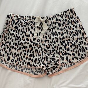 LOFT Animal Print Sleep Shorts